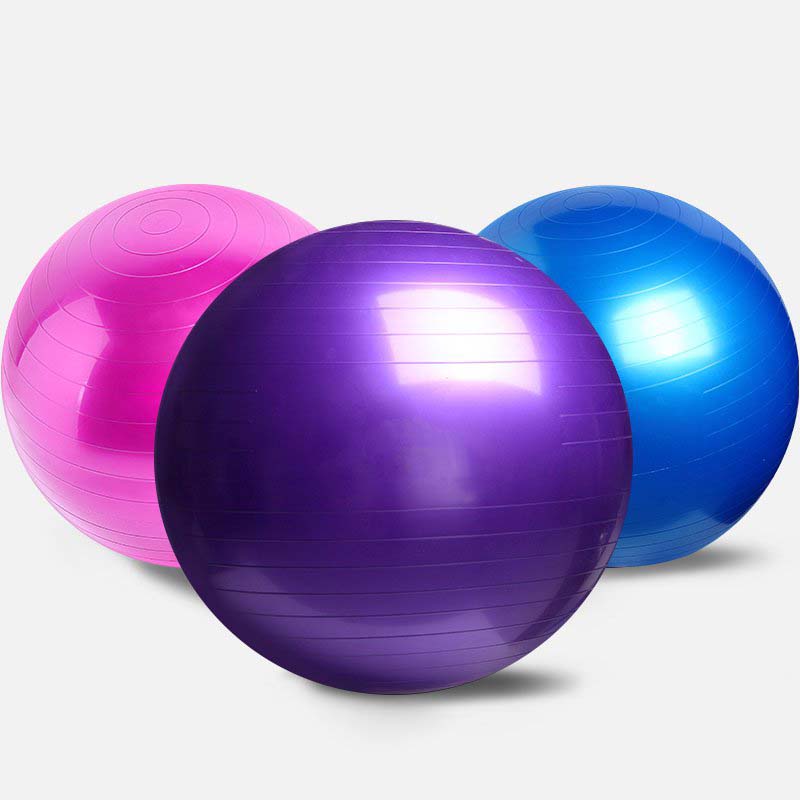 Bóng tập yoga gym 55cm dày 2mm siêu bền chống nổ yo51