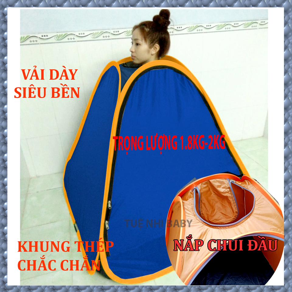 lều xông hơi Chui Đầu VẢI CỰC DÀY tự bung cao cấp(màu ngẫu nhiên)