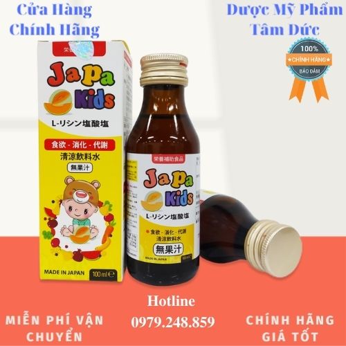 [CHÍNH HÃNG - HOÀN TIỀN]Japa Kids, Hỗ trợ tăng cường tiêu hóa, hỗ trợ ăn ngon miệng