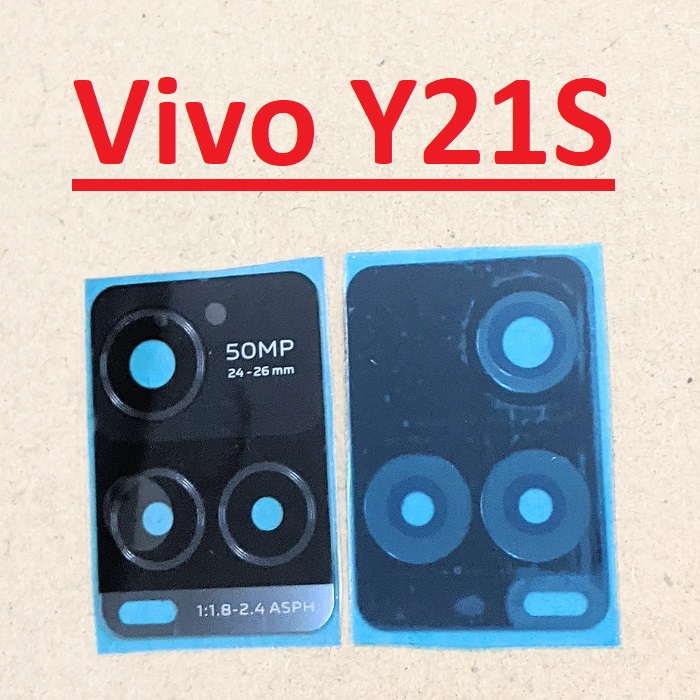 Kính camera sau vivo y21s dành để thay thế mặt kính camera trầy , vỡ, bể linh kiện thay thế