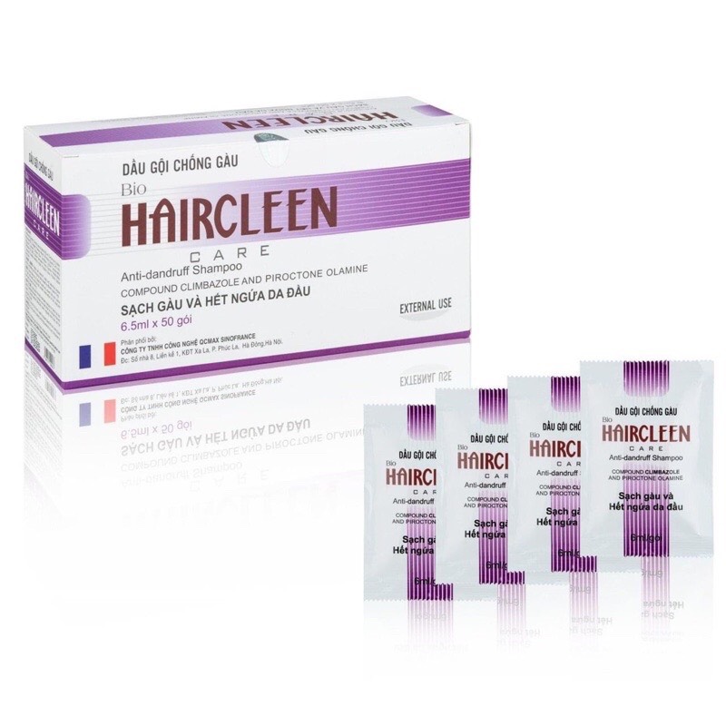 Dầu gội chống gàu Haircleen chống gàu, hết nấm ngứa
