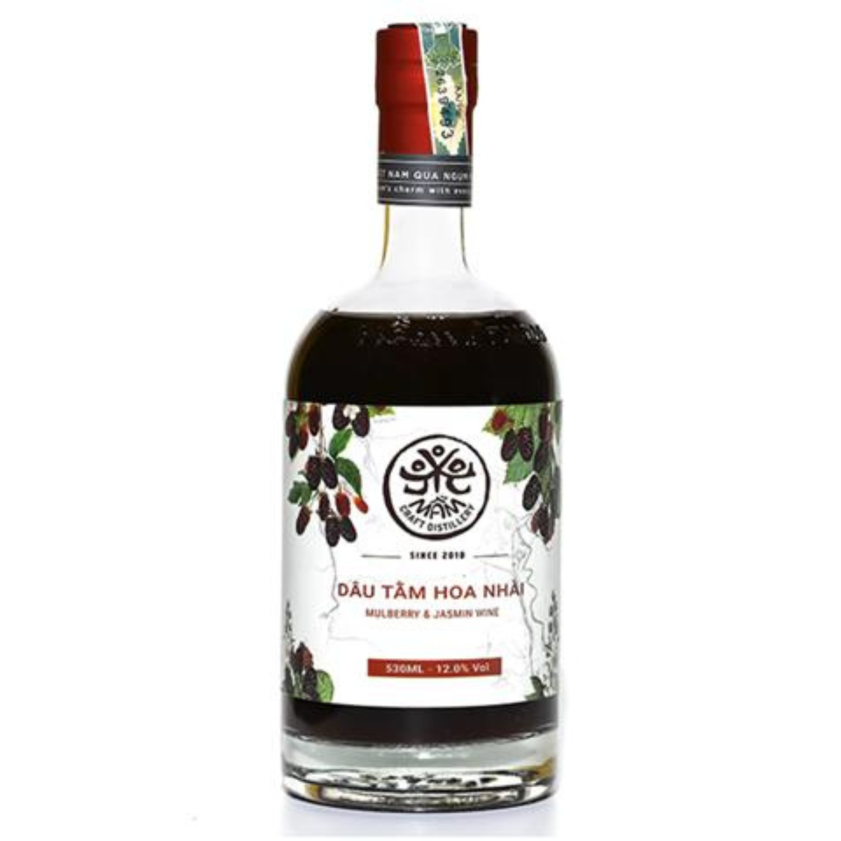 Nước lên men dâu - mầm - chai 530ml