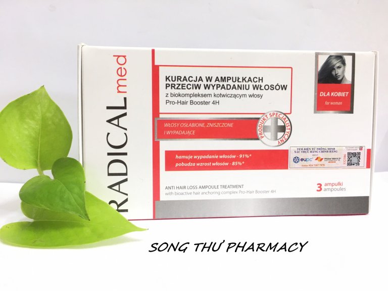 Radical anti-hair loss ampoule treatment – tinh chất ngăn rụng tóc cho nữ