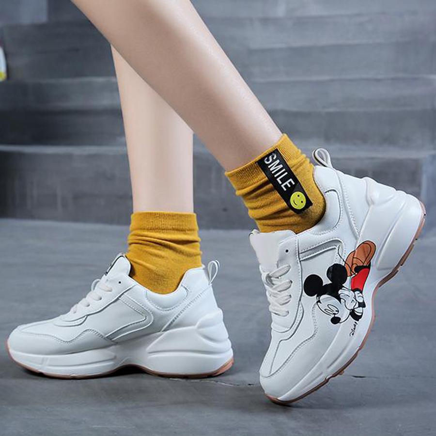 Giày thể thao nữ mickey dễ thương