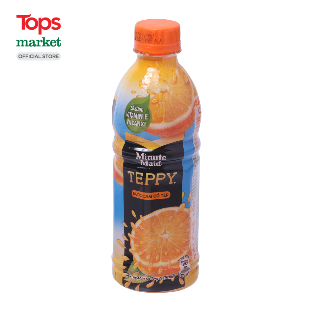 NướcCamNguyên TépTeppy 327ML - Siêu Thị Tops Market