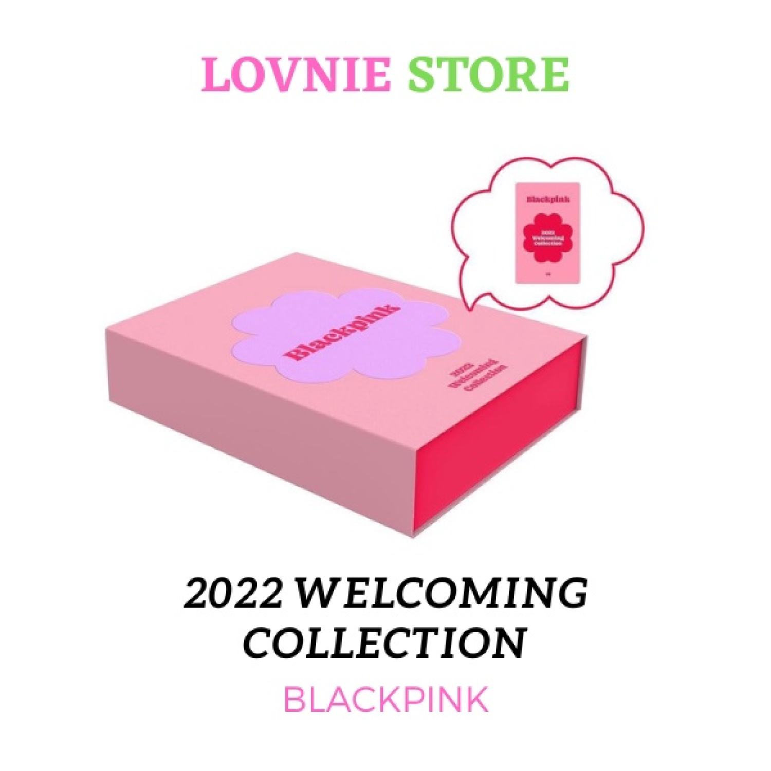 Album ảnh welcoming collection 2022 - blackpink nguyên seal