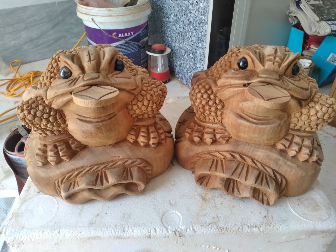 Cóc xá xị đỏ 20cm