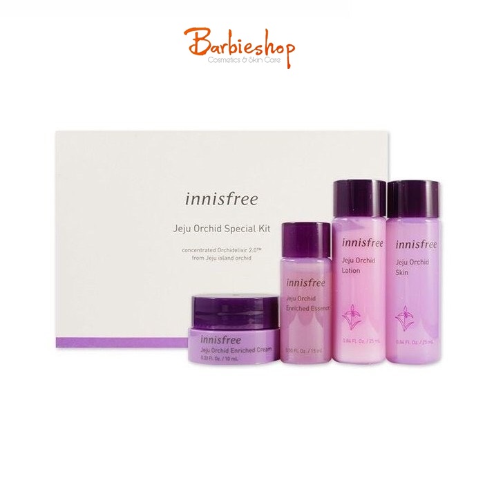 Set 4 Món Innisfree Jeju Orchid Special Kit