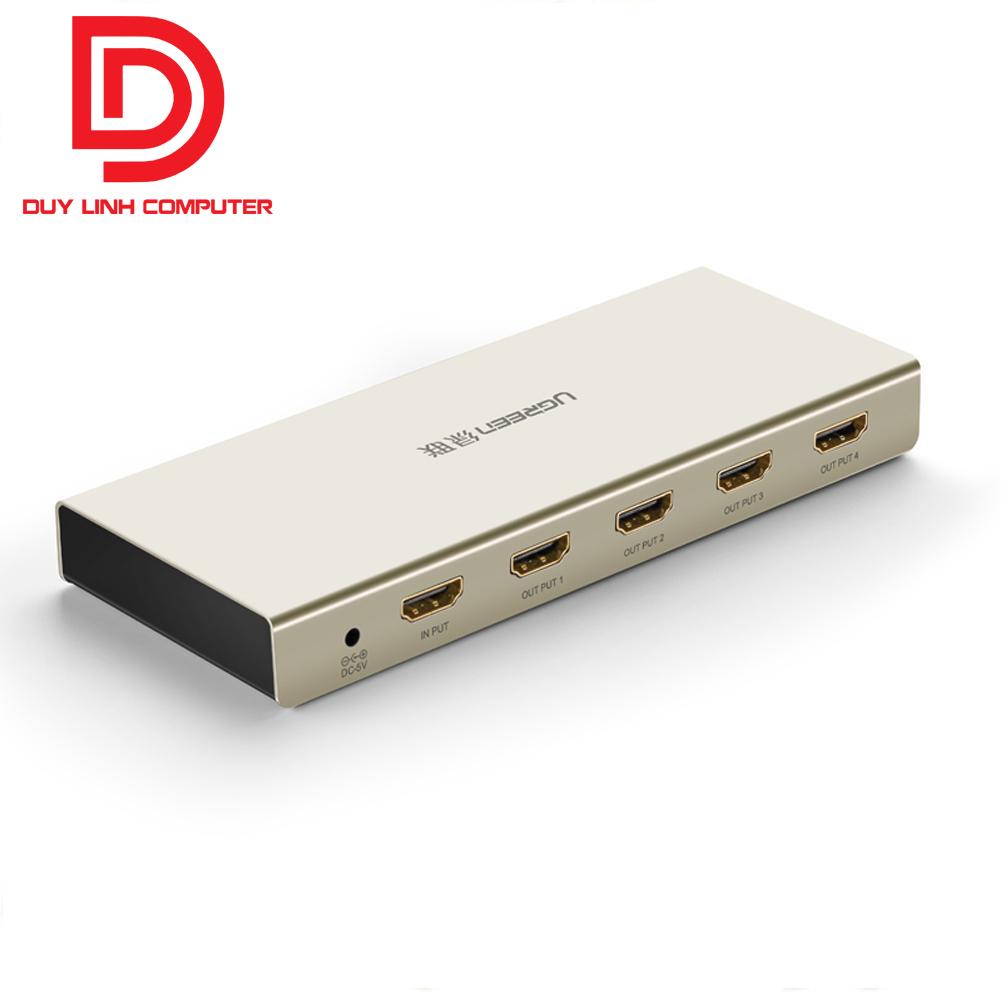 Bộ chia tín hiệu hdmi 1 ra 4 cao cấp ugreen 40277