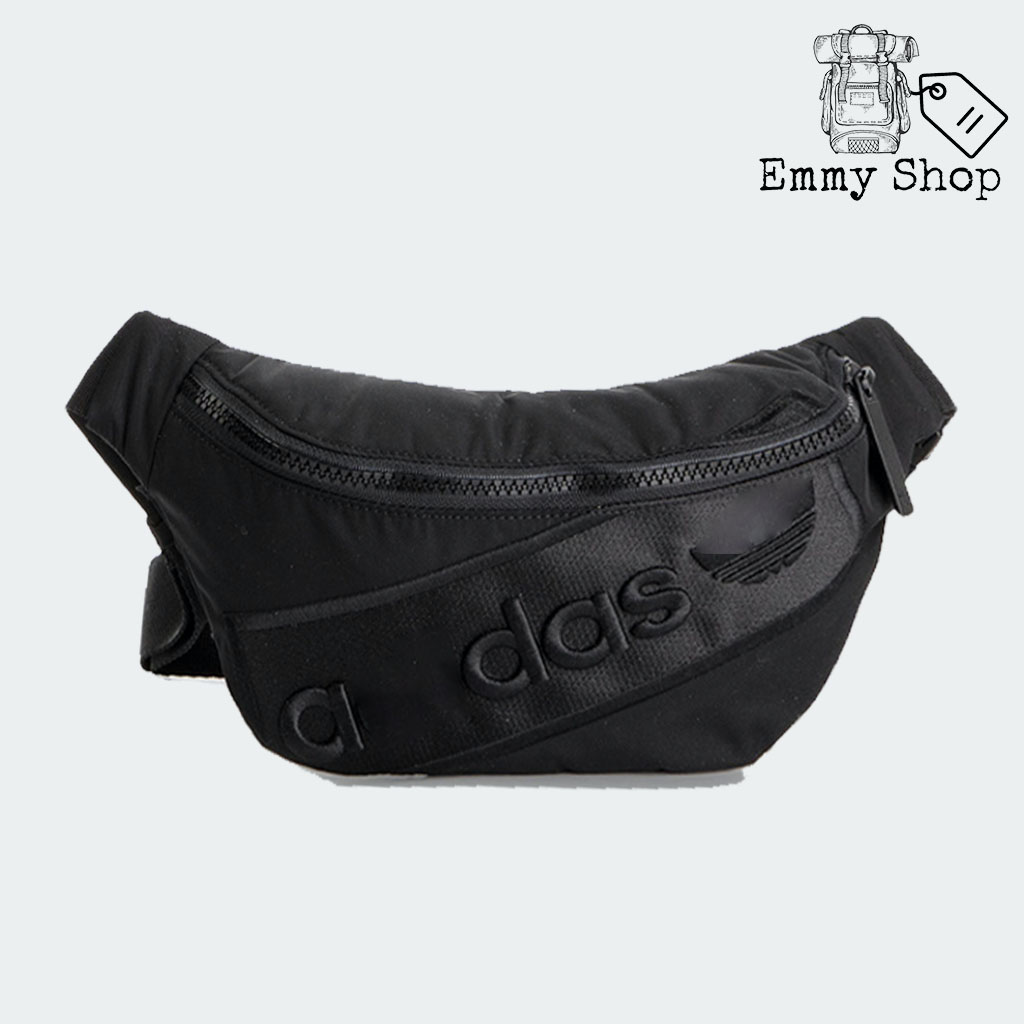Túi đeo chéo 3 Sọc Funny Pack Bag DV0224 Chất liệu Polyester Fiber Kháng Nước Nhỏ Gọn