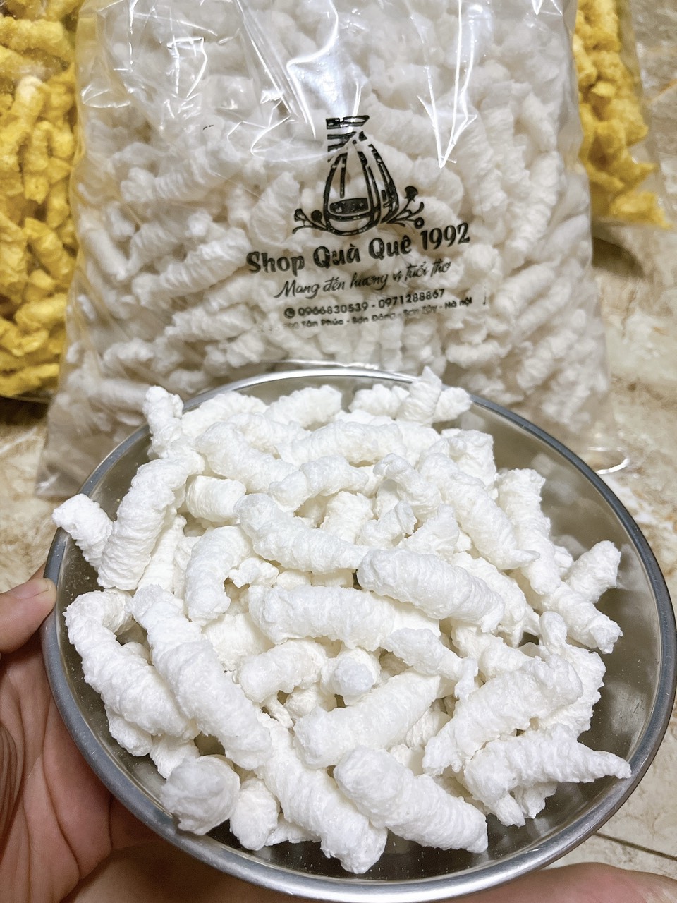 500g bỏng bọ gạo không đường