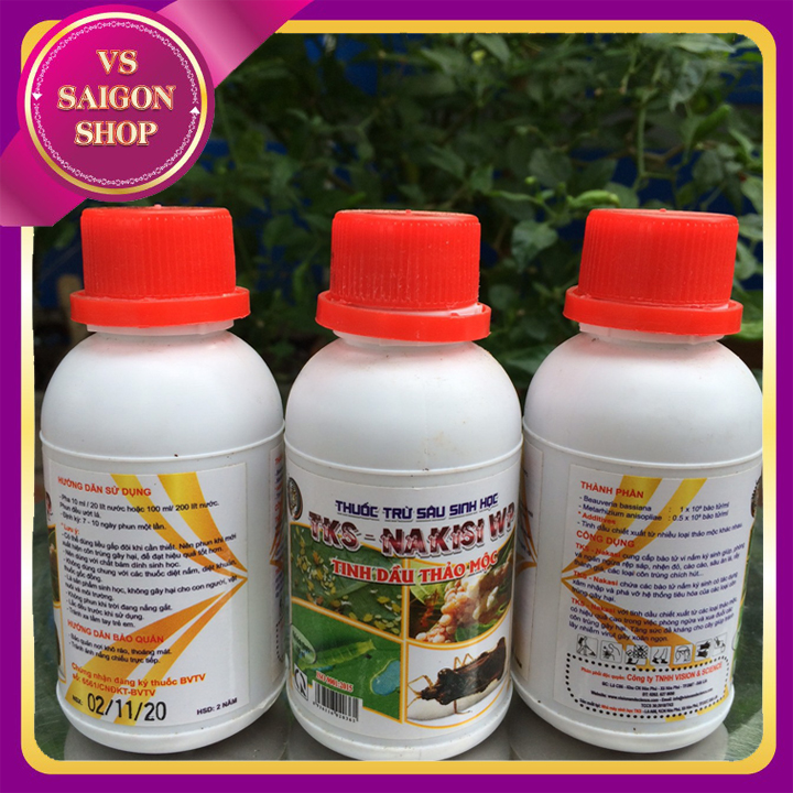Nakisi 100ml: phân bón cao cấp trừ sâu sinh học