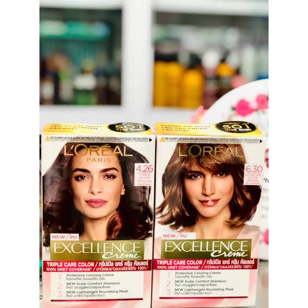 Nhuộm Dưỡng Tóc Phủ Bạc L'Oreal Paris Excellence Creme