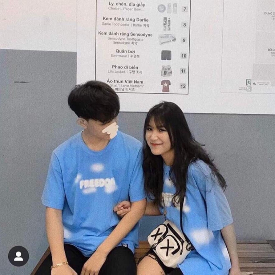 [HCM]ÁO THUN NAM NỮ FREEDOM IN 3D PHẢN QUANG HOT TREND PINK SHOP