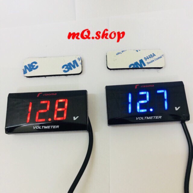 mQ.shop Đồng hồ Đo Vol ắc quy loại 1 BH 3th 1 đổi 1