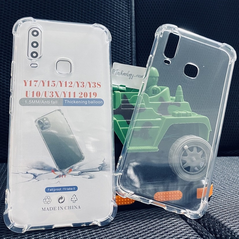 Ốp Vivo U10 / U3x / Y3 / Y3s - Dẻo Trong Chống Sốc Bảo Vệ Camera
