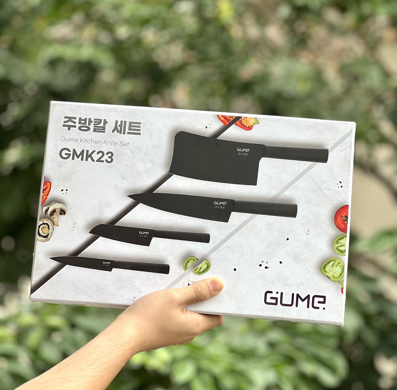 Bộ dao 4 món cao cấp Gume - Bảo hành 1 đổi 1 trong 15 ngày