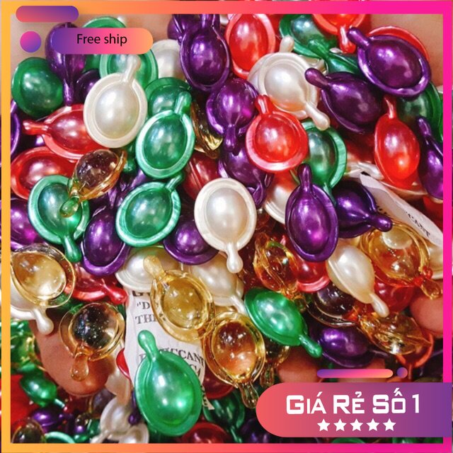 (Combo 100V) Serum Dưỡng Tóc MENAS Hair Nhiều Màu Thái Lan Phục Hồi Tóc Khô , Hư Tổn