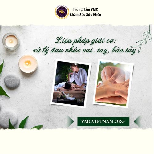 Khóa Học Video Online Liệu Pháp Giải Cơ: Xử Lý Đau Nhức Vai, Tay, Bàn Tay - Trung Tâm Chăm Sóc Sức Khỏe VMC Giá 800,000 Đồng*Miễn phí vận chuyển