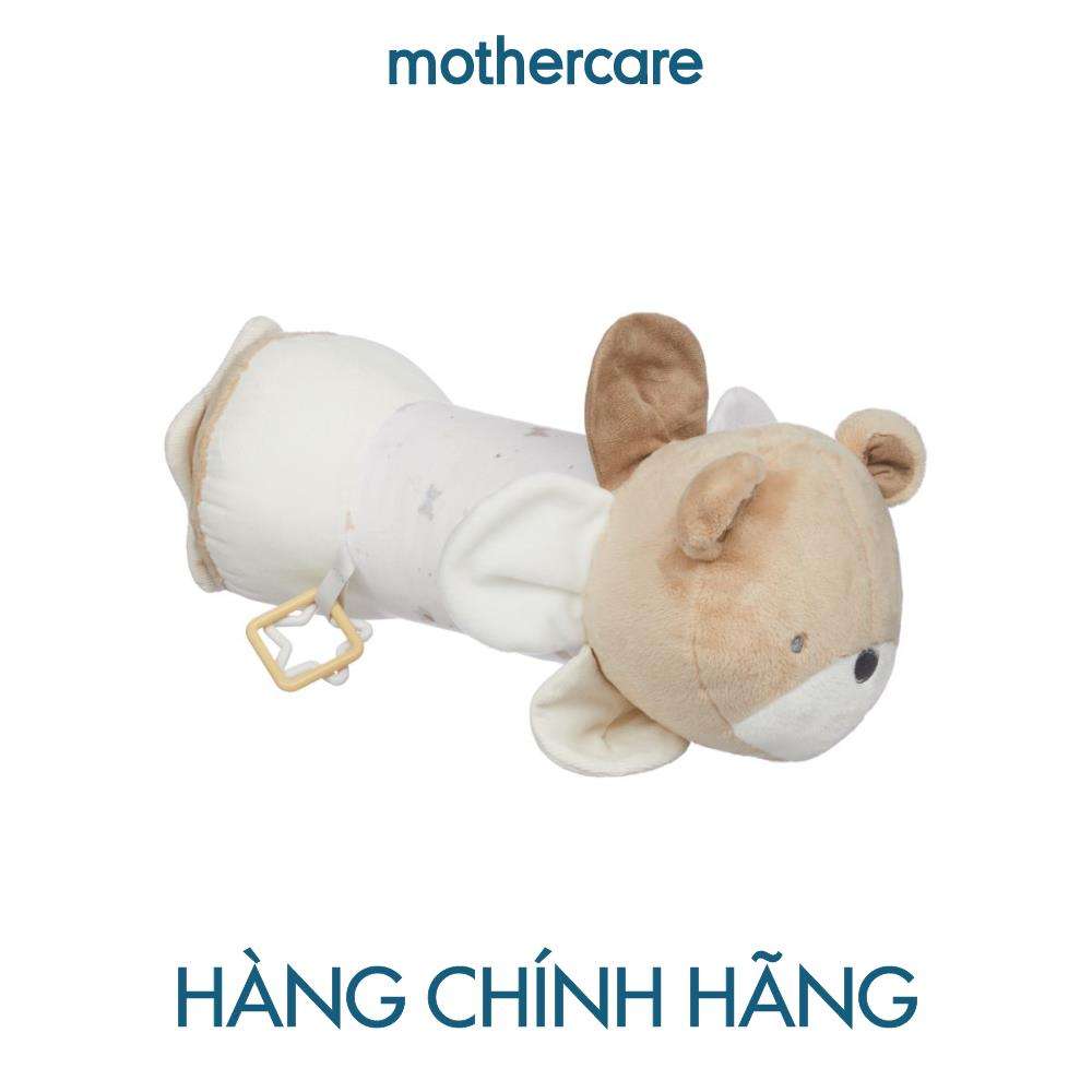 Mothercare - gối tập nằm sấp tummy time gấu nâu Little & Loved