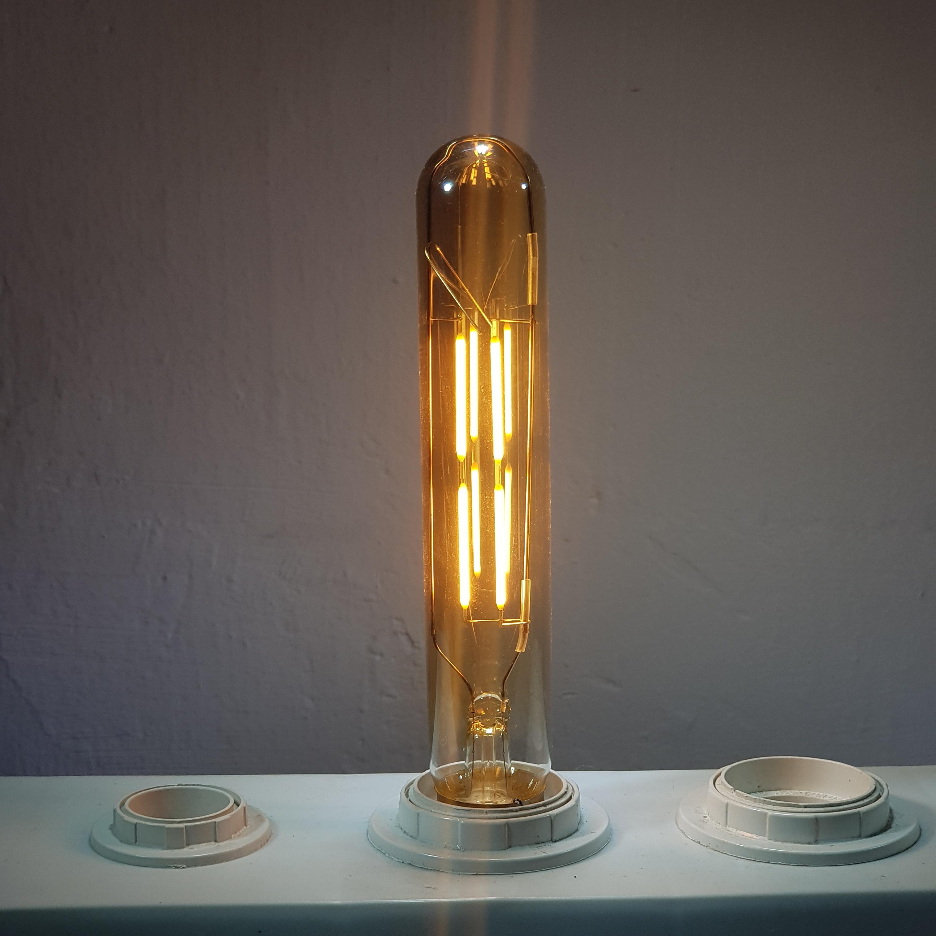 BÓNG LED EDISON RETRO HOÀI CỔ E27 T125 BÓNG DÀI