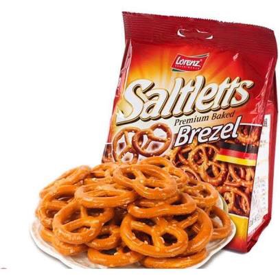 Bánh Xoắn Brezel hiệu Lorenz - Saltletts Brezel gói 90g/150g