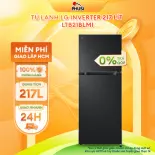 TRẢ GÓP 0% - Tủ lạnh LG Inverter 217 lít LTB21BLMI - Hàng Chính Hãng - Mới 100%