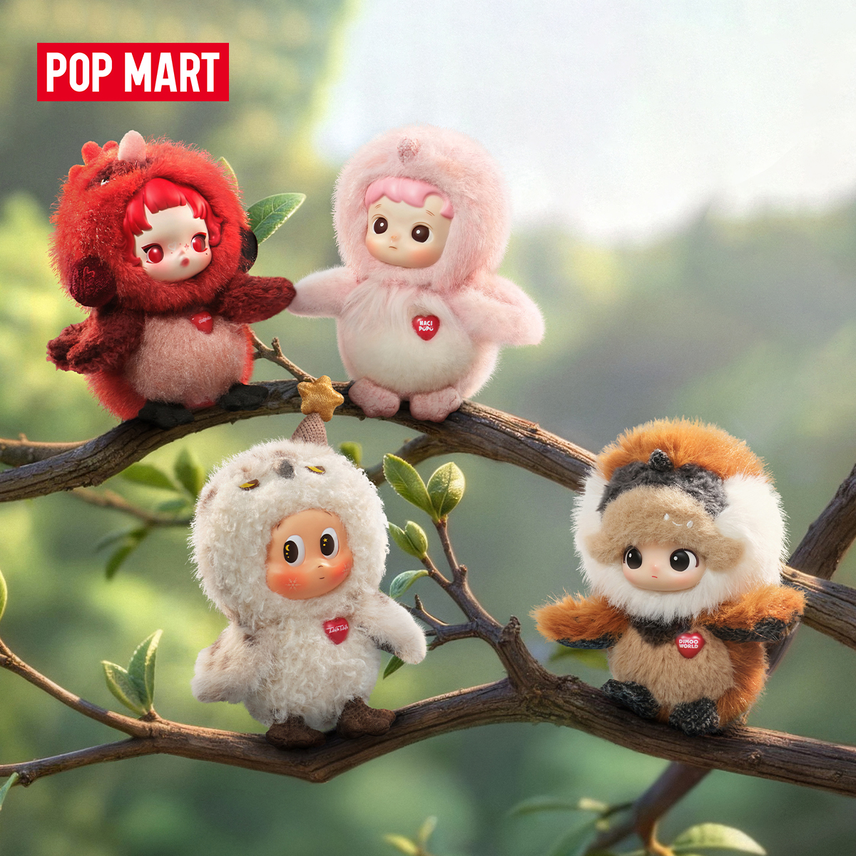 POP MART Dear Birds Series - Plush Pendant Blind Box