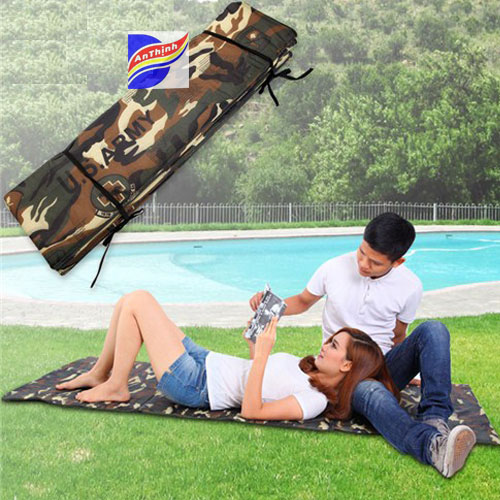 Nệm gấp cá nhân An Thịnh dành cho văn phòng, du lịch, dã ngoại gấp gọn tiện lợi, kích thướt 70cm x 190cm
