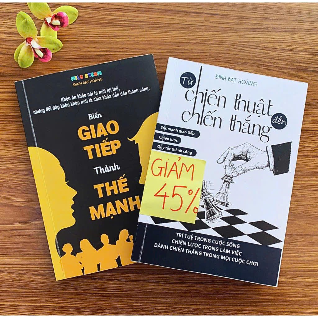 Bộ 2 Cuốn: Biến Giao Tiếp Thành Thế Mạnh + Từ Chiến Thuật Tới Chiến Thắng (In Thường)