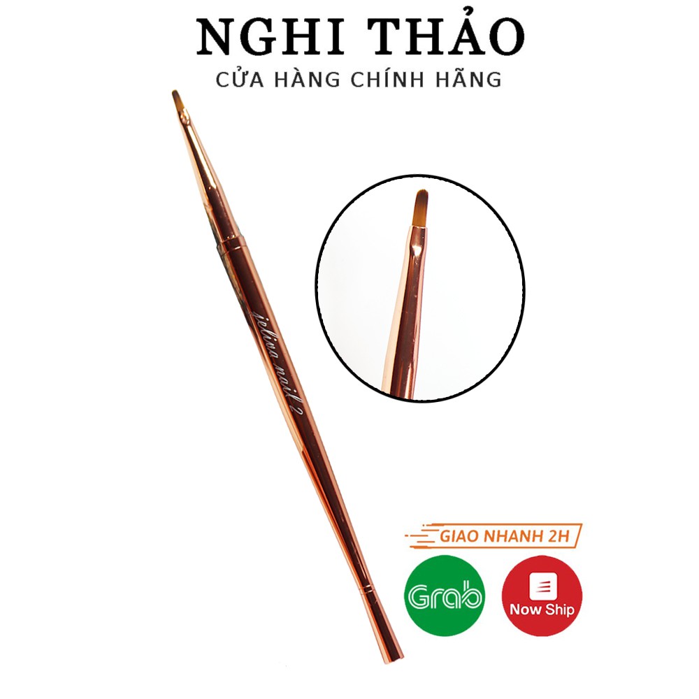 Cọ vẽ móng , cọ vẽ hoa cúc jeliva vàng đồng