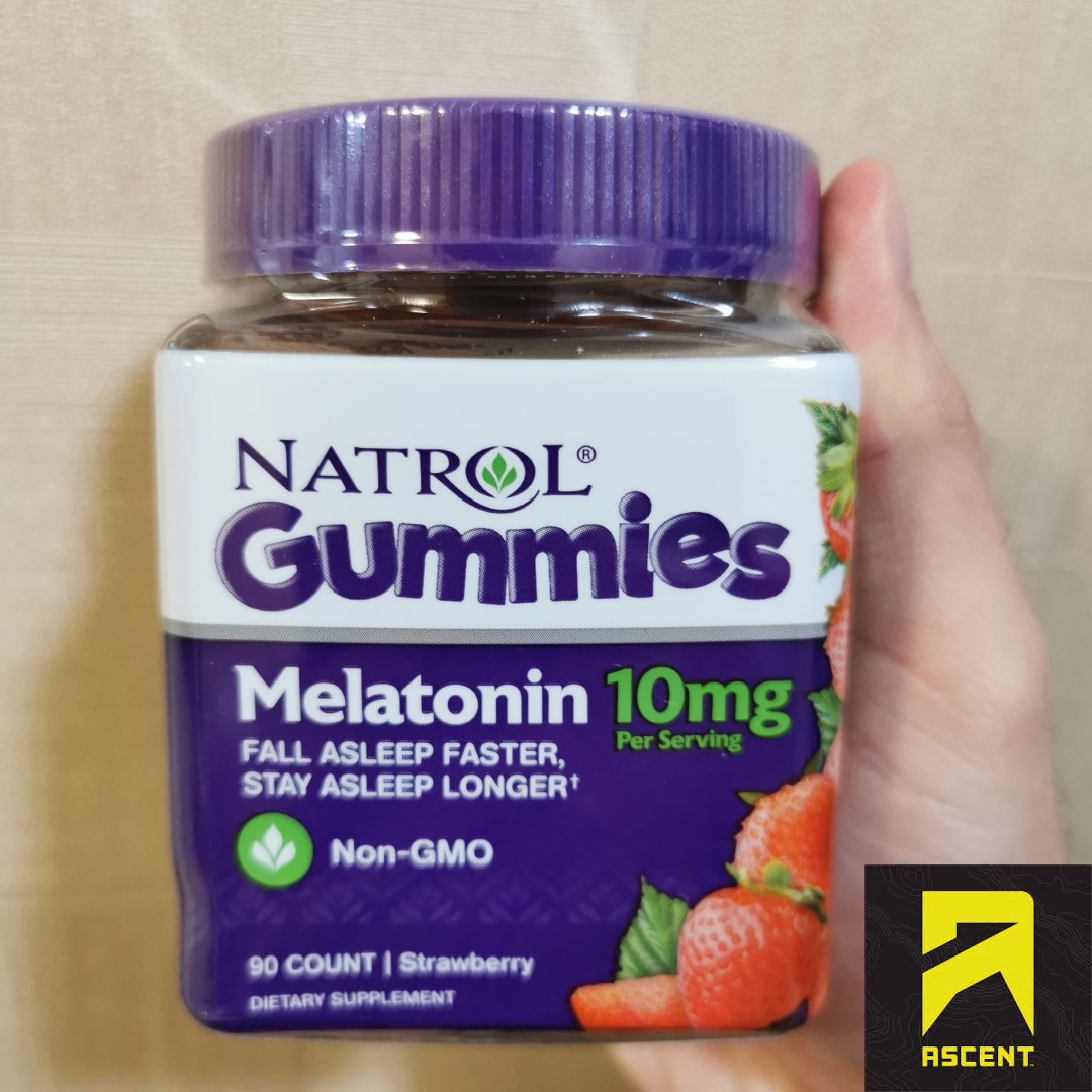 Kẹo dẻo natrol melatonin gummies 10mg 90 viên - date 3/2022