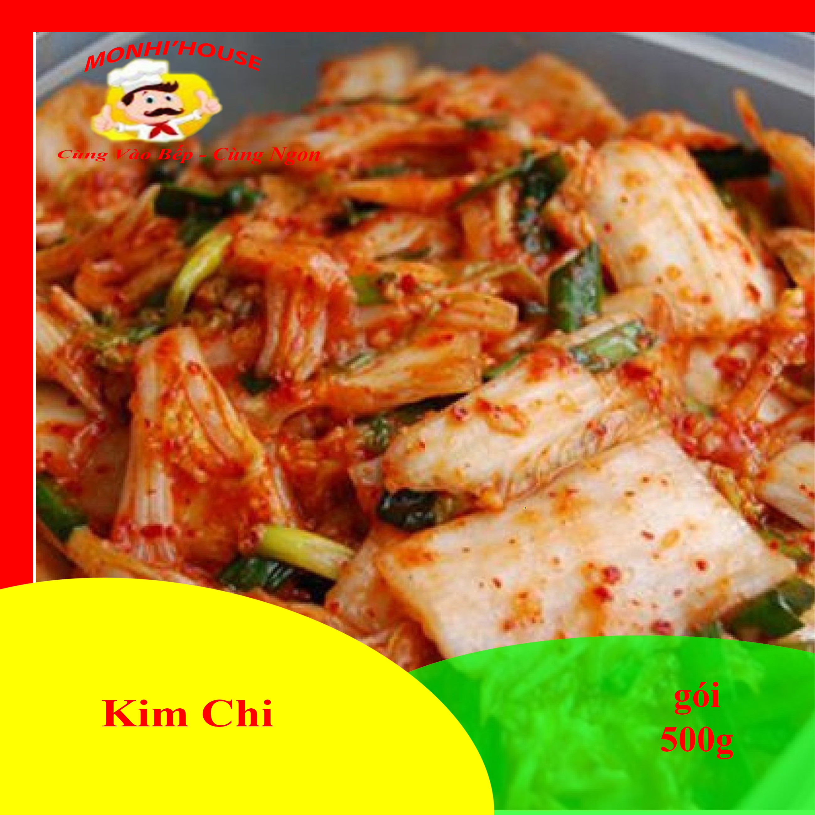 500g Kim Chi Cải Thảo _ Siêu Rẻ_Siêu Ngon_Topokki_Viên thả lẩu Shop