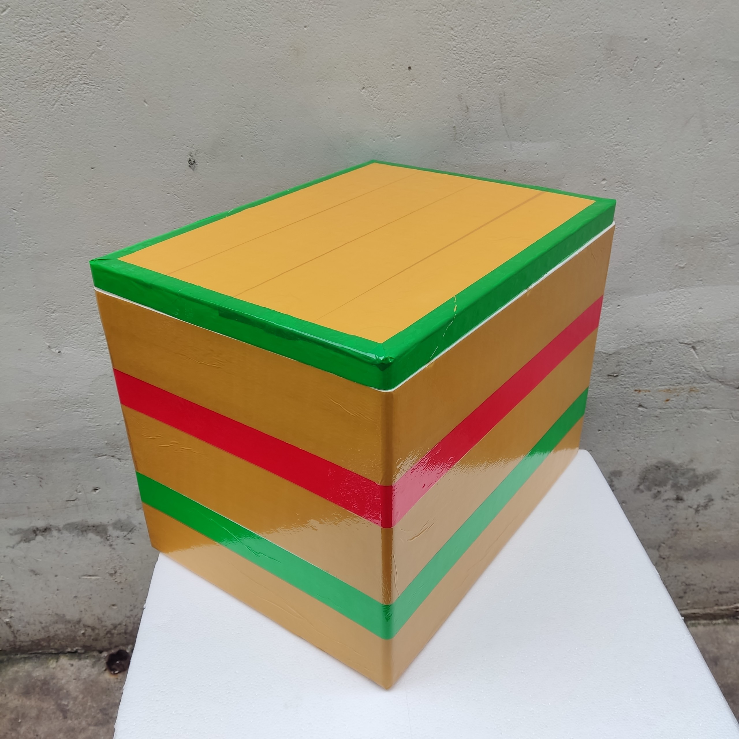 Thùng xốp giữ nhiệt loại 50x37x38cm đựng đá hải sản hoa quả đựng đồ trồng cây nuôi cá