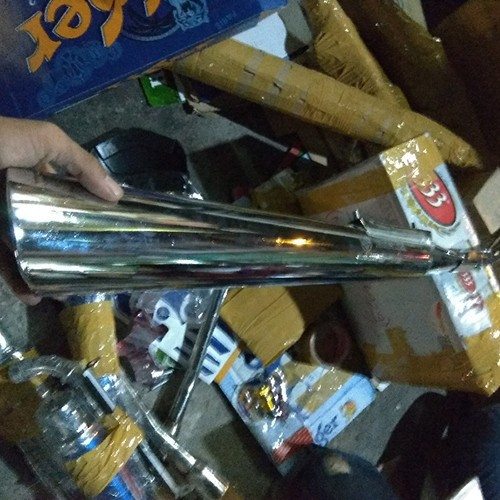 pô xe máy 2543 êm drem loại tốt - pô xe máy 2543 êm drem loại tốt