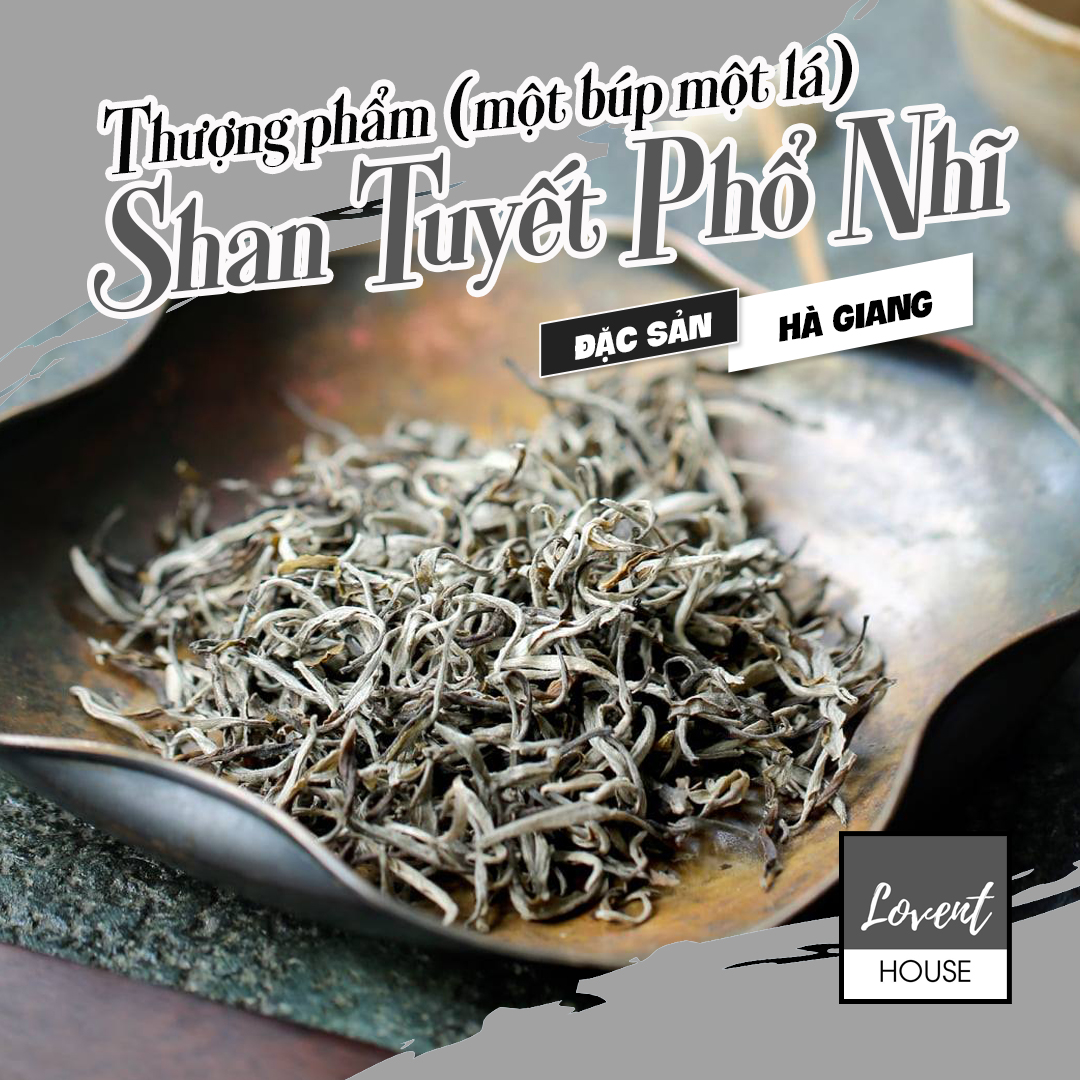 [HCM][Rẻ vô địch] Trà PHỔ NHĨ SHAN TUYẾT CỔ THỤ - đặc sản Hà Giang- Thanh sạch vị ngon đặc biệt [Lovents House]
