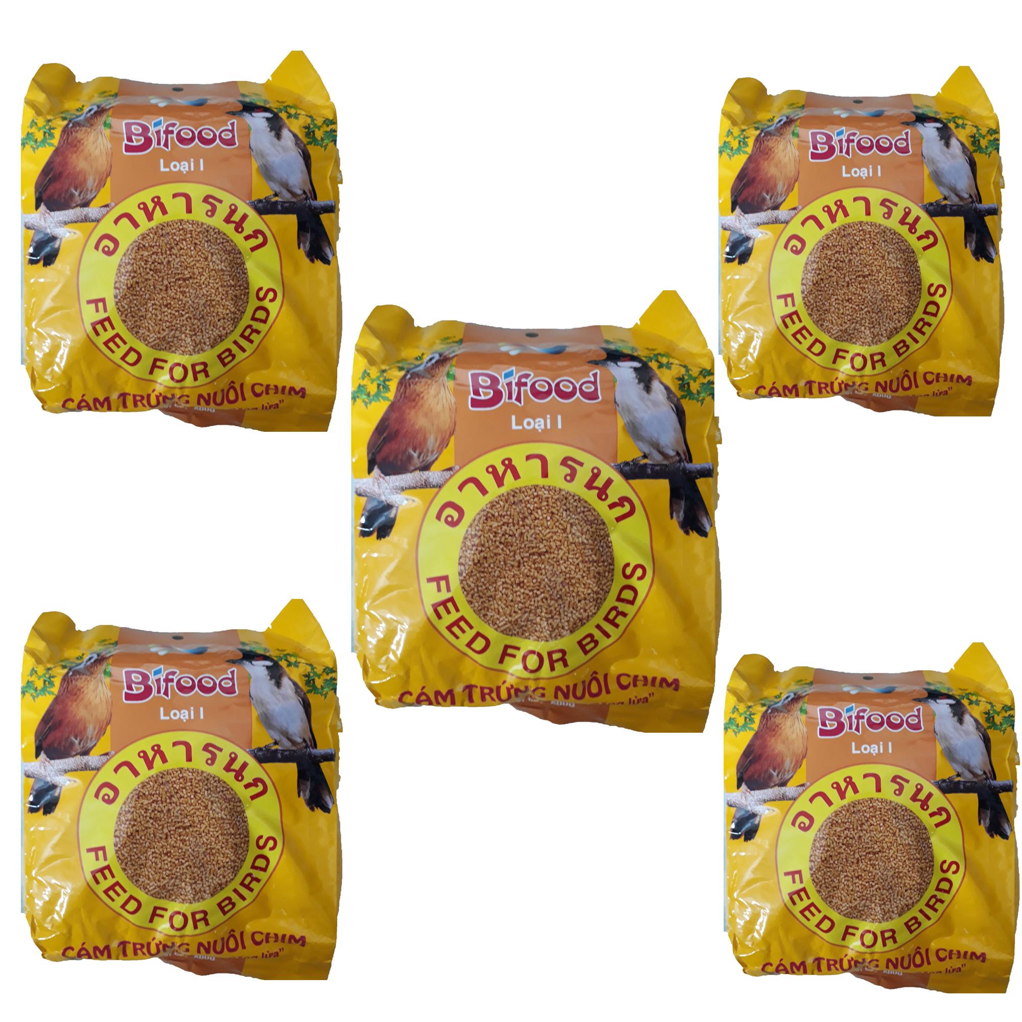 Combo 5 Gói Cám Trứng Bifood Vàng (Loại 1) 500g - Thức Ăn Chim
