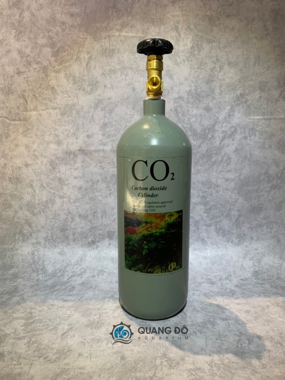 Bình co2 sắt 3kg mới - bình co2 3kg lùn