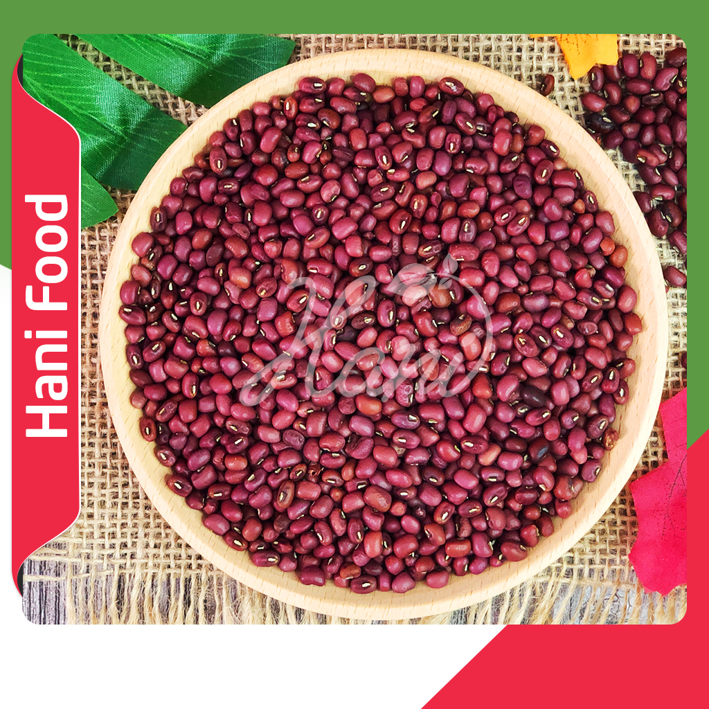 1Kg Đậu đỏ hạt nhỏ Giống thuần chủng 100%, Đậu đỏ nấu chè, nấu soup canh cho người già, trẻ nhỏ 🍦 Nông Sản Hani Food