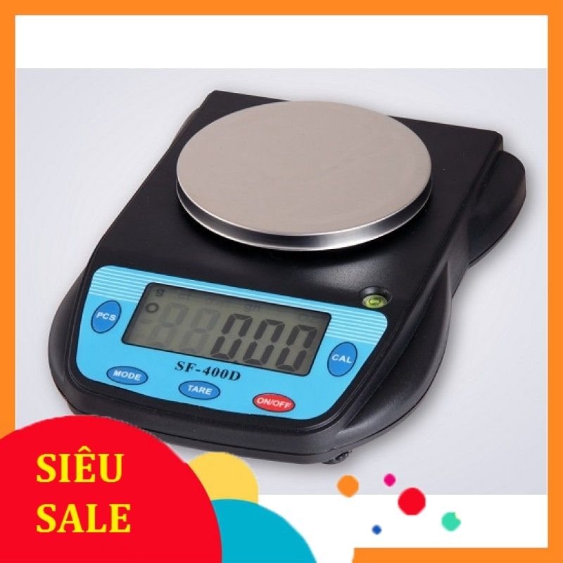 Cân điện tử sf400d 0,5kg/0.01g- 3kg/0.1g