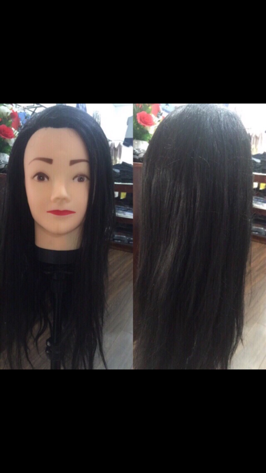 Đầu Ma Nơ Canh Học Cắt Tóc .Bới Tóc .