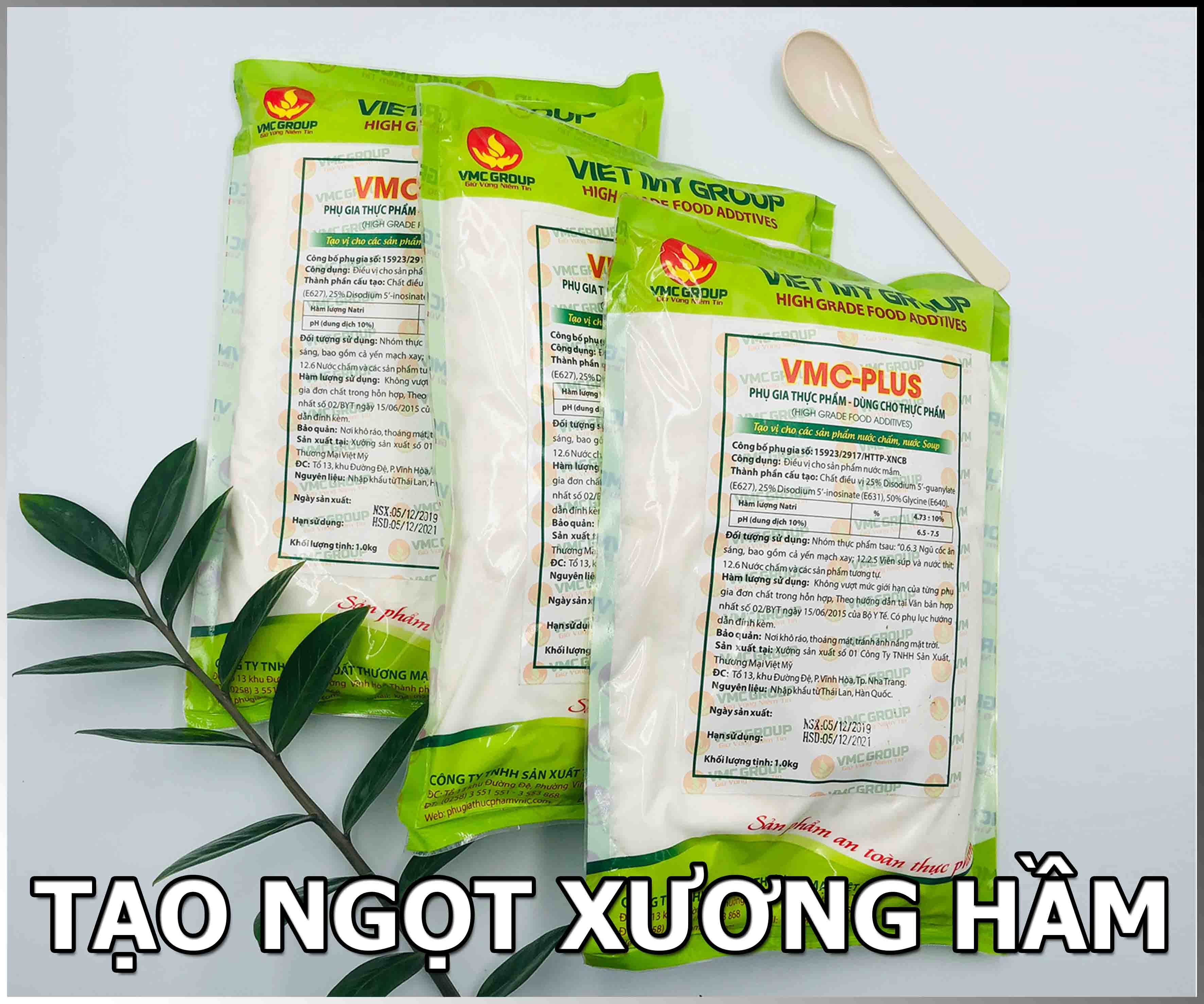 Tạo NGỌT cho NƯỚC DÙNG, GIÒ CHẢ thay thế MỲ CHÍNH - VMC PLUS
