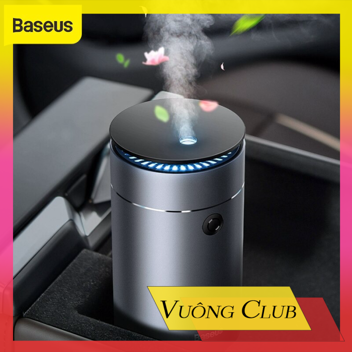Máy phun sương tạo ẩm, xông tinh dầu mini dùng cho xe hơi Baseus Time Aromatherapy Humidifier