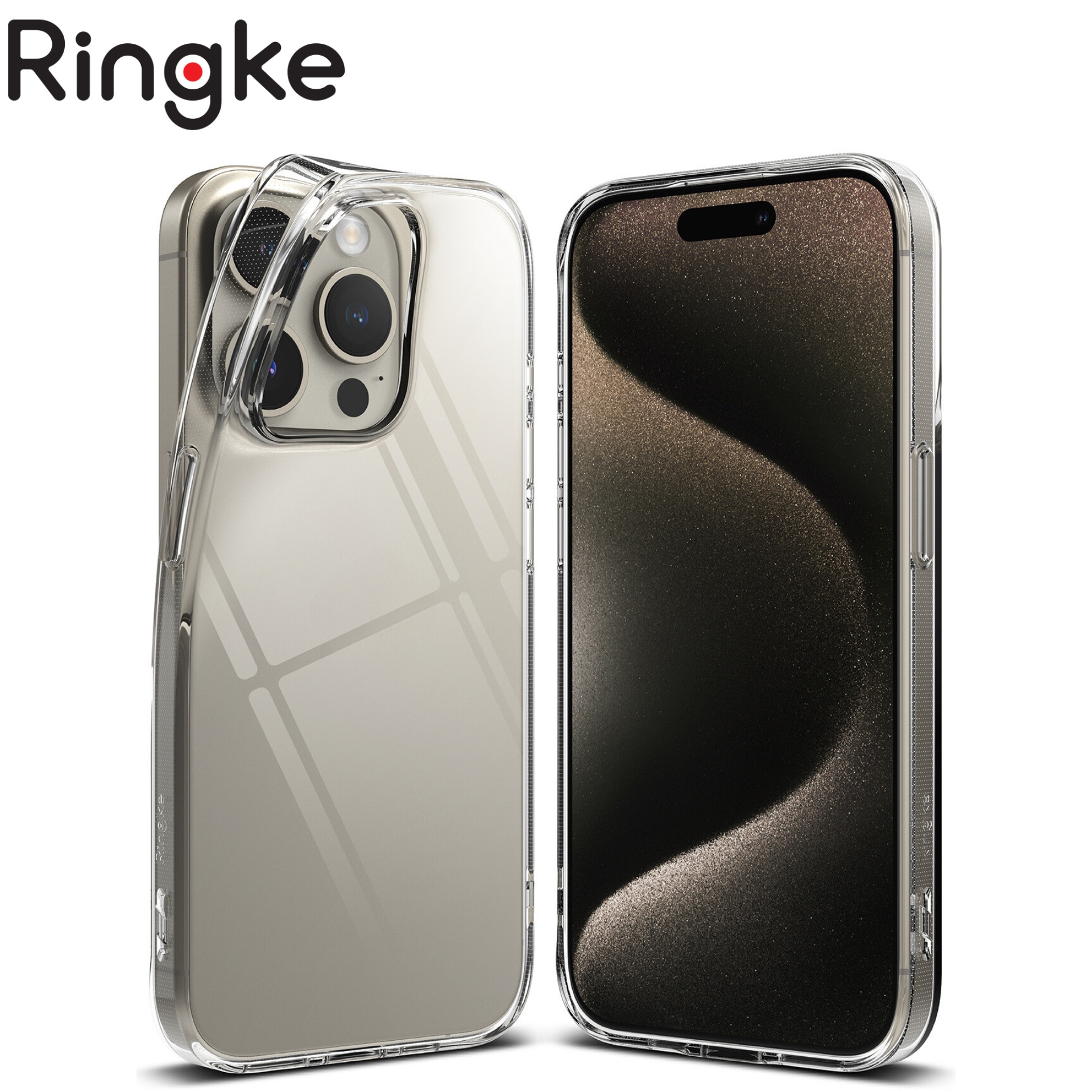 Ốp lưng ringke air dành cho iphone 15 promax/ iphone 15 pro chống ố vàng