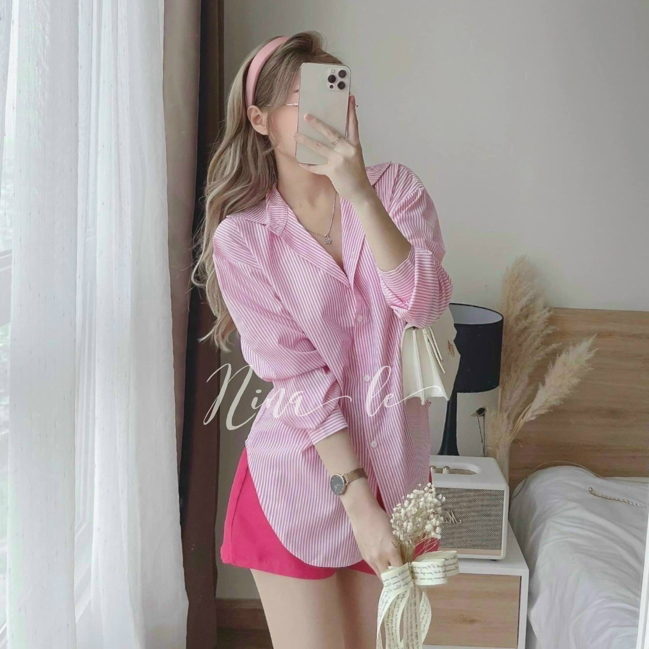 [Voucher 50k Freeship Max 0 đồng toàn quốc] Set caro kẻ sọc tay dài, quần đùi nữ, set bộ sơ mi Hàn Quốc đi biển nhiều màu, set sơ mi đùi công sở, quần short nữ