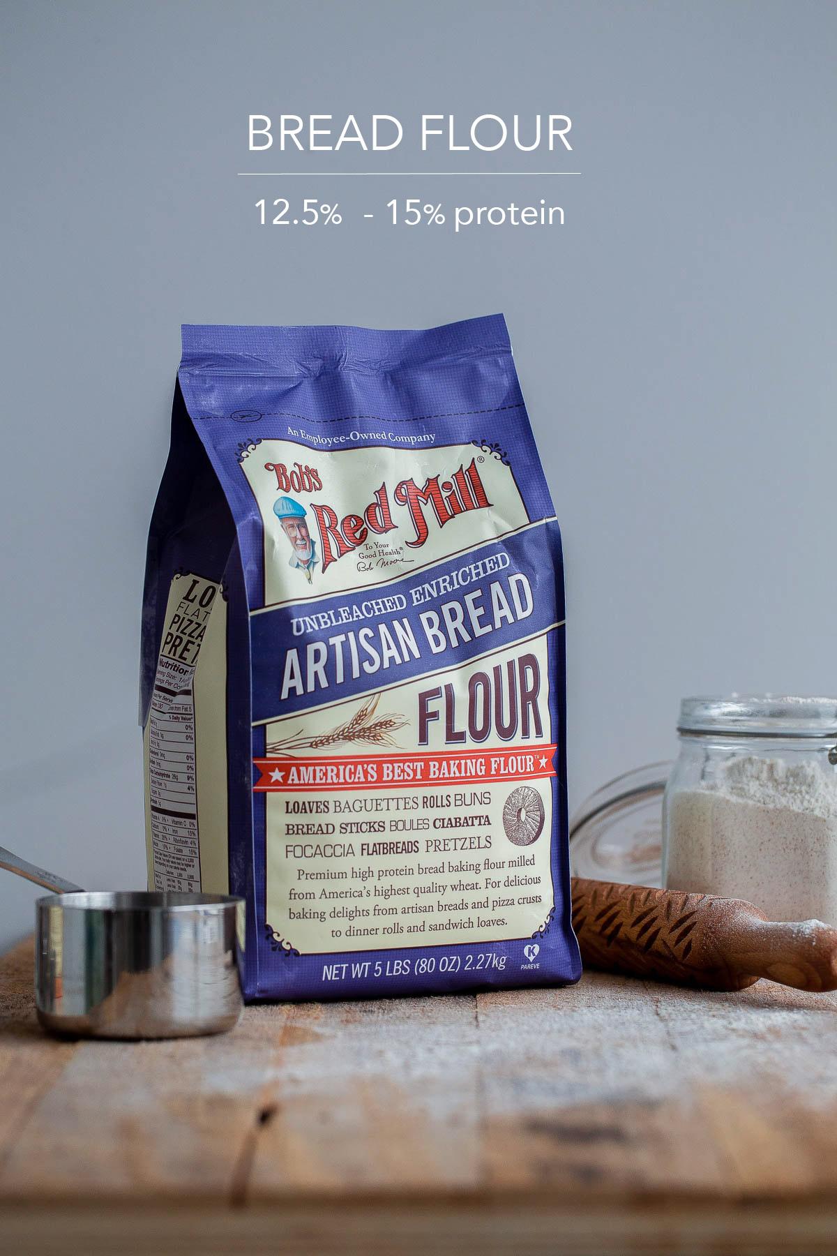 Bột mỳ artisan bread flour bob's red mills / 2.27kg - hsd: 2/6/2021