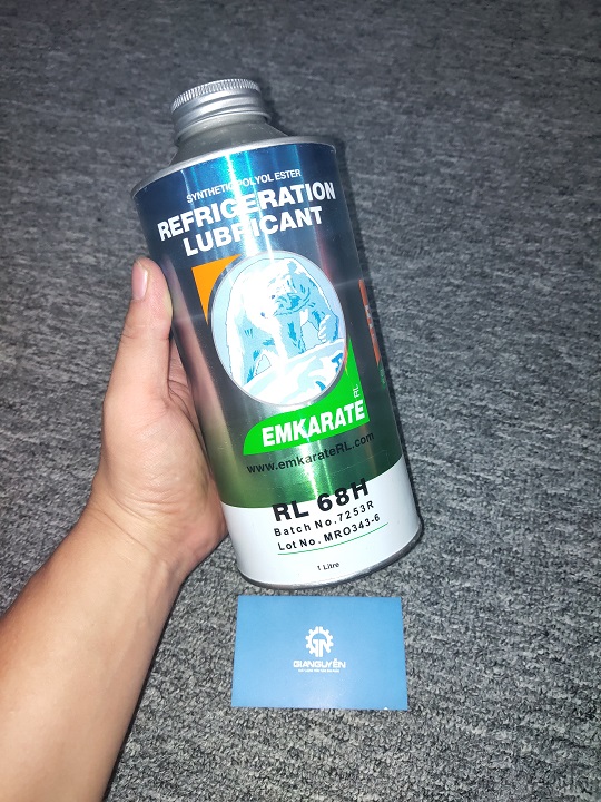 Dầu gấu - nhớt lạnh Emkarate RL 68H cho block lạnh điều hoà ô tô