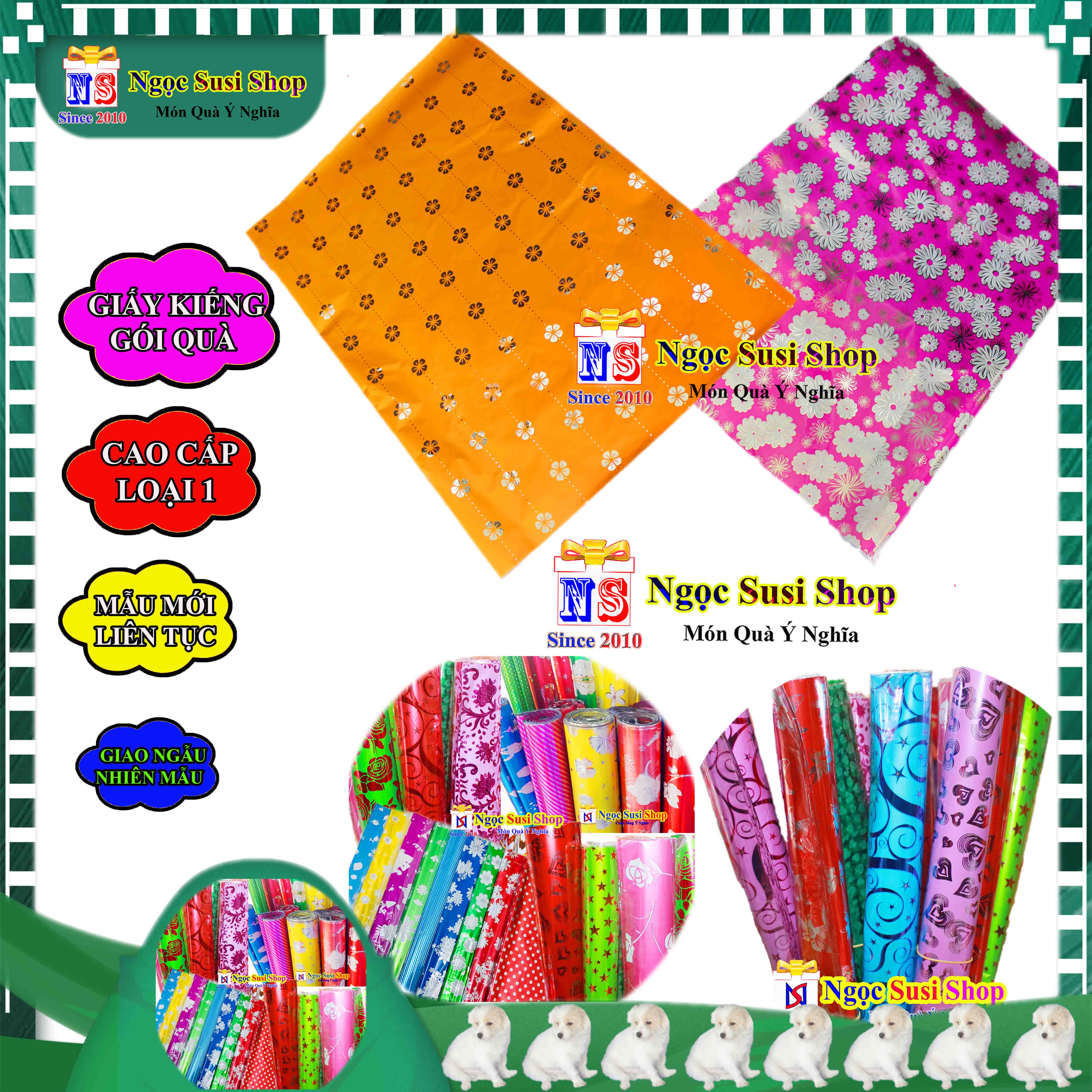 Combo 5-10 tờ giấy kiếng gói quà dùng để gói hộp quà trang trí size 70x50cm - giấy gói quà kiếng đẹp