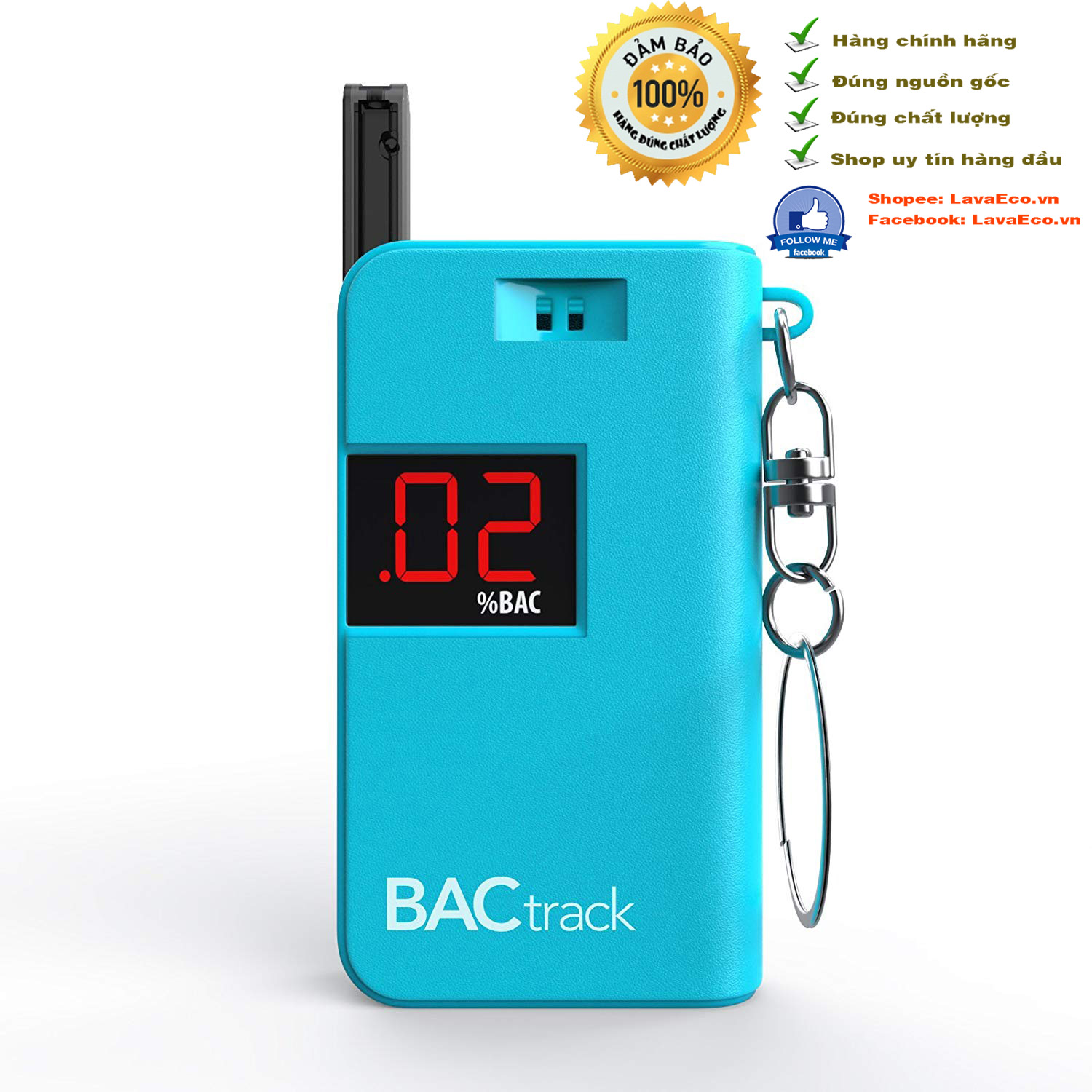Máy đo nồng độ cồn trong hơi thở-MD604-BACtrack Keychain Breathalyzer