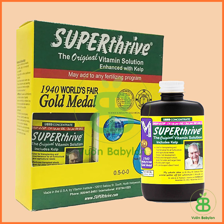 Super Thrive 120ml - SuperThrive Kích Thích Tăng Trưởng Cho Lan Nhập Khẩu Mỹ
